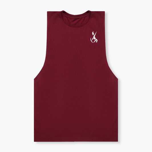 Arachion Titan Minimal Tank | Auburn Maroon