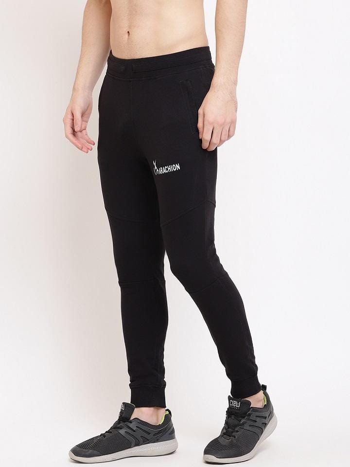 Vanta Black Joggers For Men | Name Print