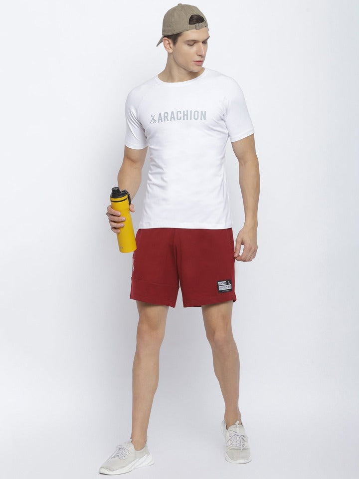 Arachion Phoenix Slim Fit T-shirt | Ivory White