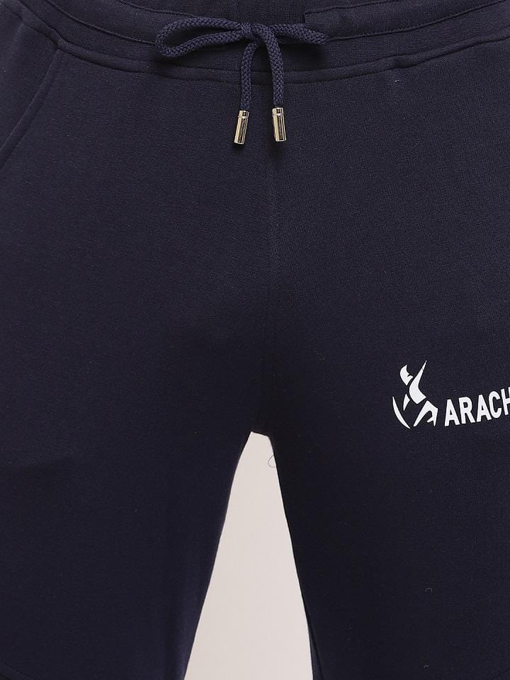 Royal Blue Joggers For Men | Name Print