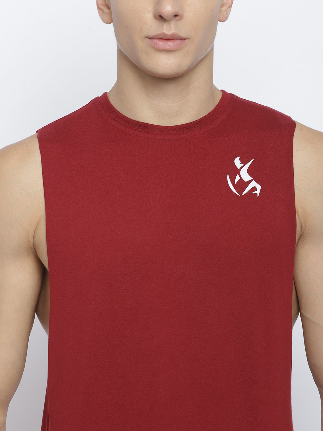 Arachion Titan Minimal Tank | Auburn Maroon