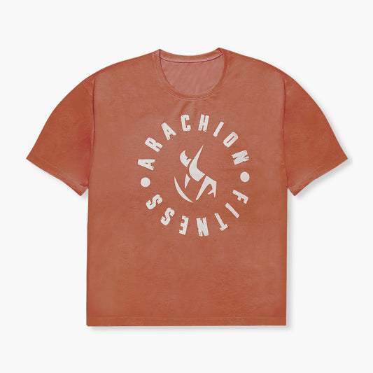 Arachion Censor Oversized T-shirt | Rust Orange