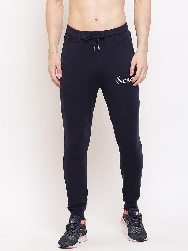 Royal Blue Joggers For Men | Name Print