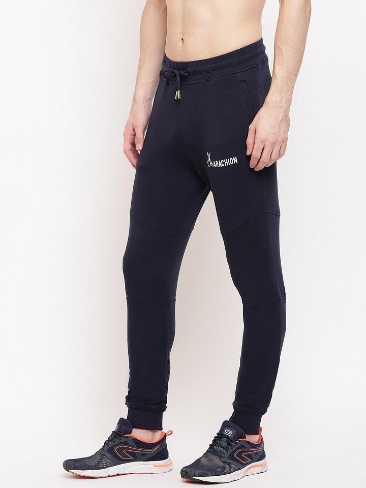 Royal Blue Joggers For Men | Name Print