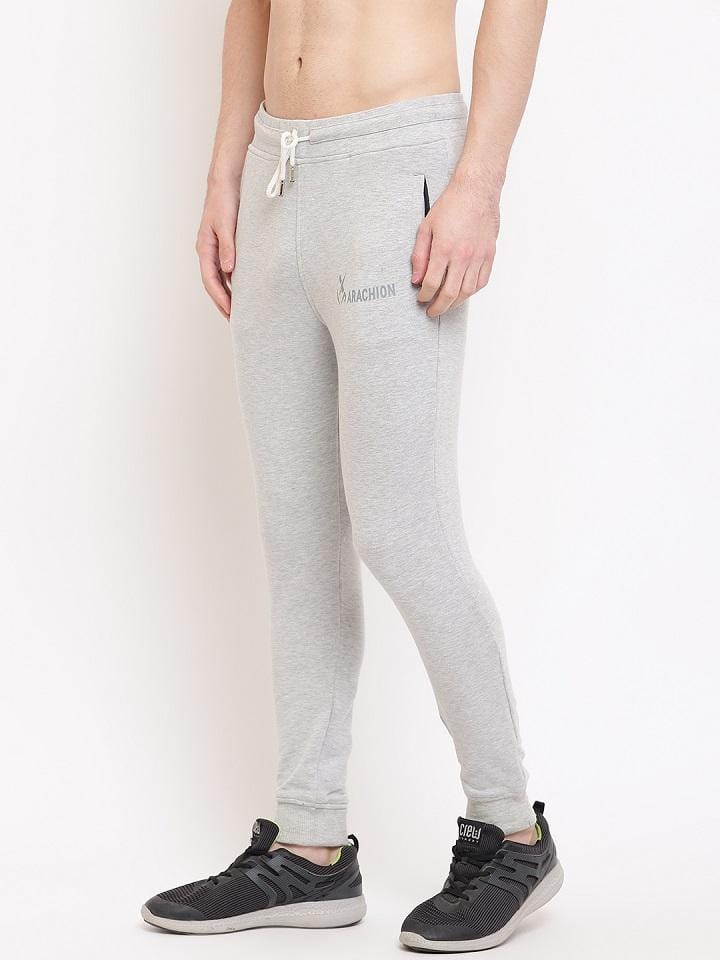 Grey Joggers For Men | Name Print