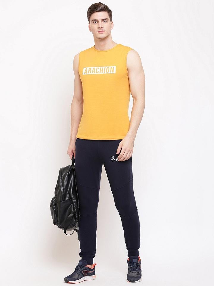 Royal Blue Joggers For Men | Name Print