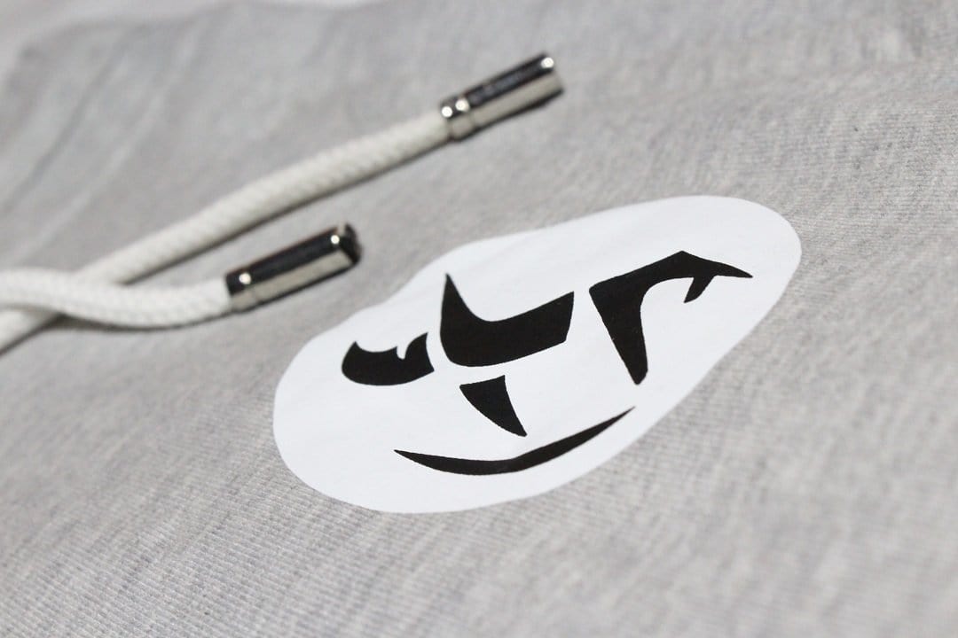 Grey Joggers For Men | Solid Logo Print