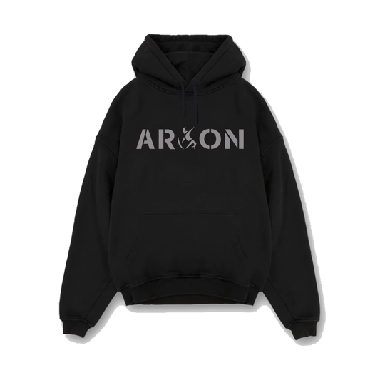 Arachion Valor Athletic Hoodie | Shadow Black